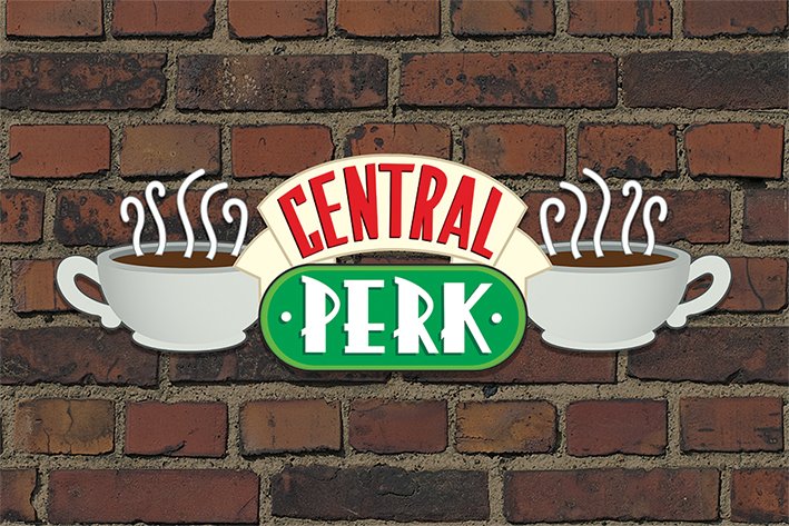 Friends (Central Perk) Poster