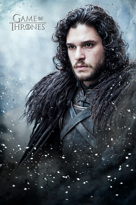 Game Of Thrones (Jon Snow Winter) Poster