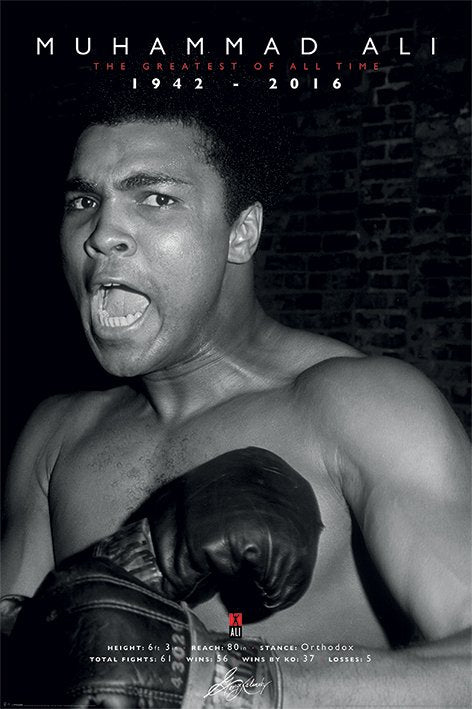 Muhammad Ali (Greatest) Poster