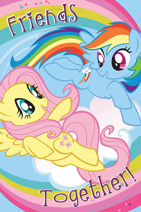 Mlp Postrer My Little Pony posters - My Little Pony Friends Together poster PP33956 ...