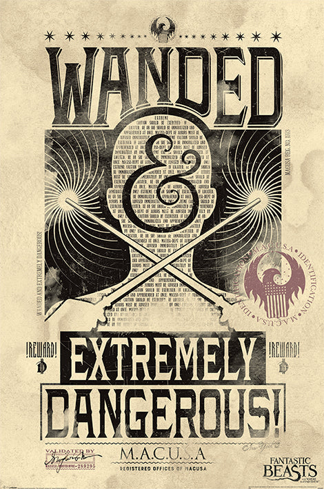 Fantastic Beasts (Wanded) Poster