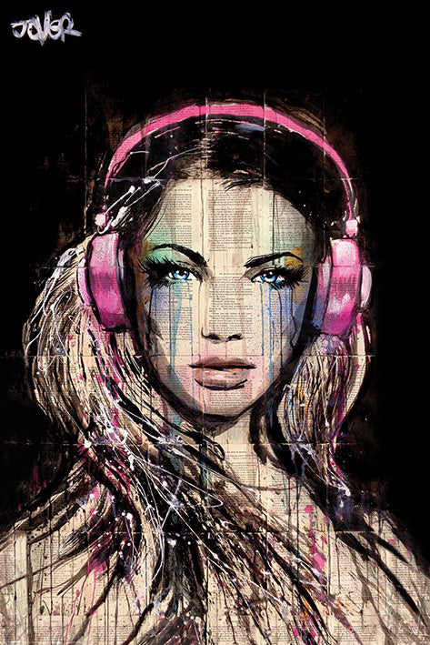 Loui Jover (DJ Girl) Poster