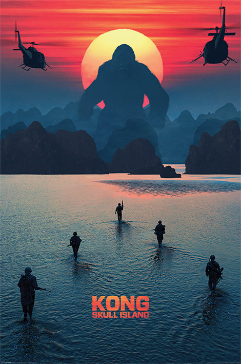 Kong Skull Island (Horizon) Poster