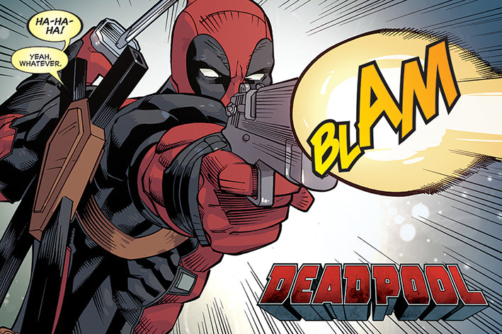 Marvel Deadpool (Blam) Poster