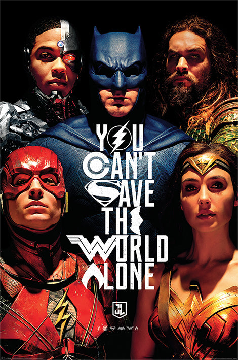 Justice League (Save The World) Poster