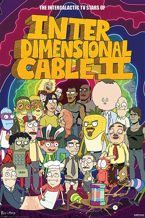 Rick and Morty (Stars of Interdimensional Cable) Poster