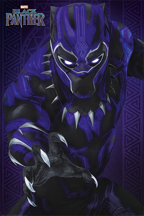Black Panther (Glow) Poster