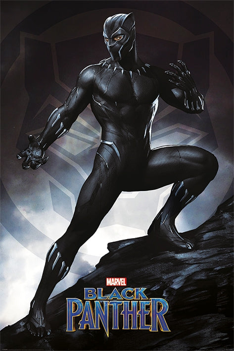 Black Panther (Stance) Poster