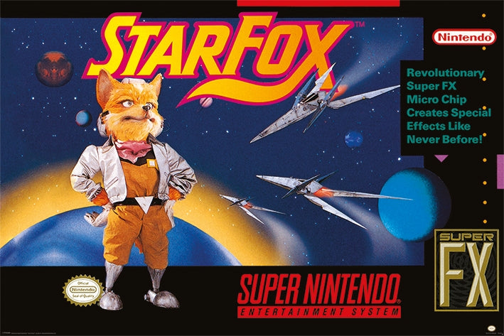 Nintendo (Star Fox) Poster