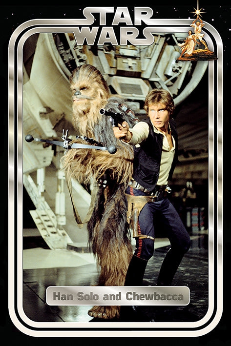Star Wars Classic (Han and Chewie) Poster