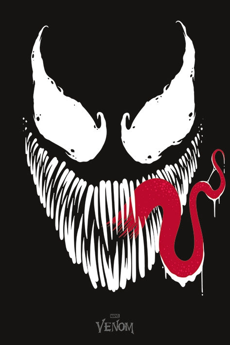 Venom (Face) Poster
