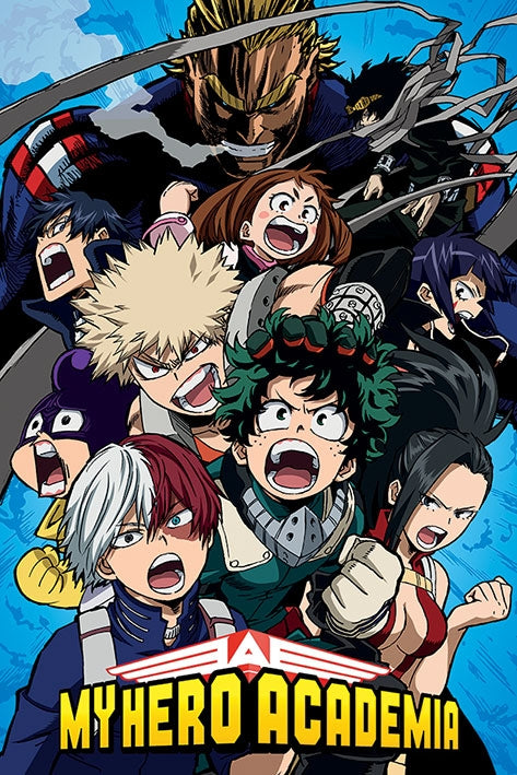 My Hero Academia (Cobalt Blast Group) Poster