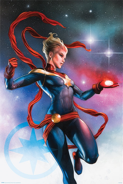 Captain Marvel (Galaxy) Poster