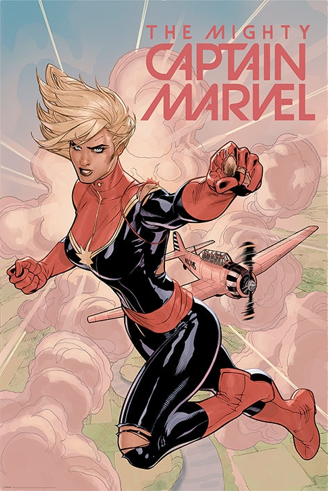 Captain Marvel (Flight) Poster