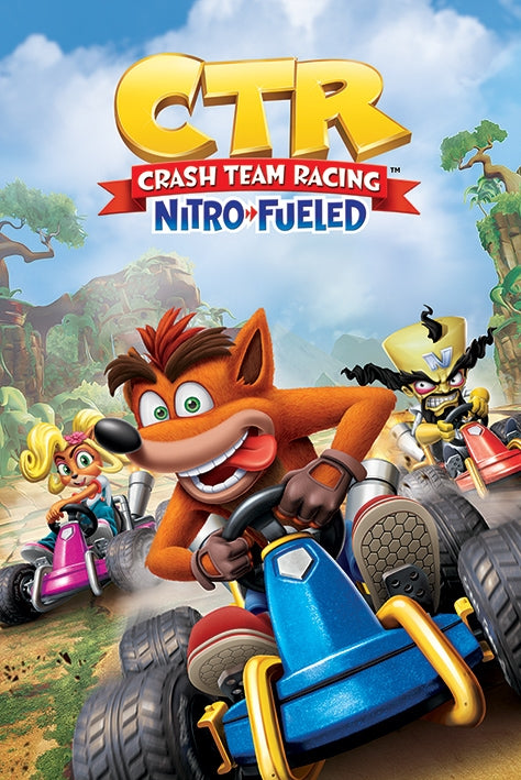 Crash Team Racing (Nitro-Fuelled) Poster