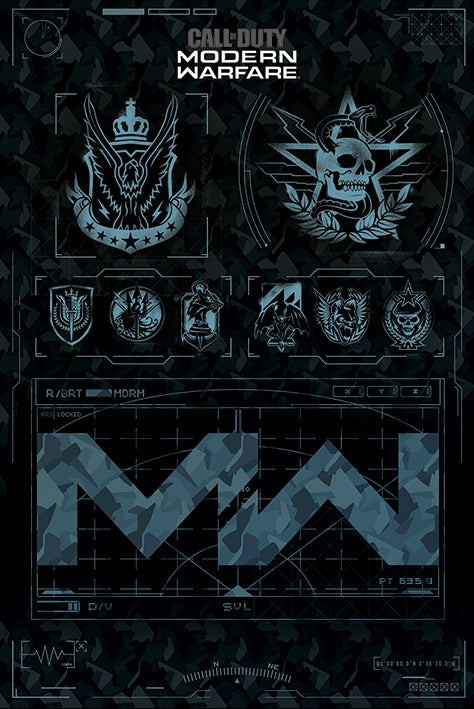 Call Of Duty Modern Warfare (Factions) Poster