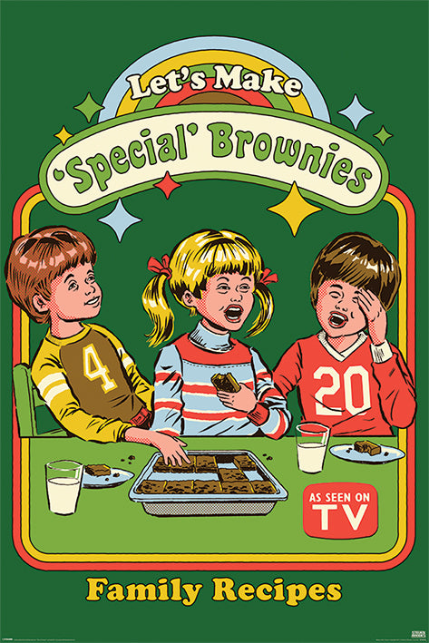 Steven Rhodes (Let's Make Special Brownies) Poster