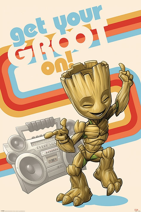 Guardians Of The Galaxy (Get Your Groot On) Poster