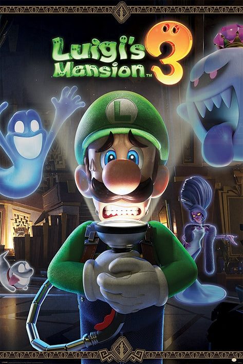 Luigi's Mansion 3 (You're in for a Fright) Poster