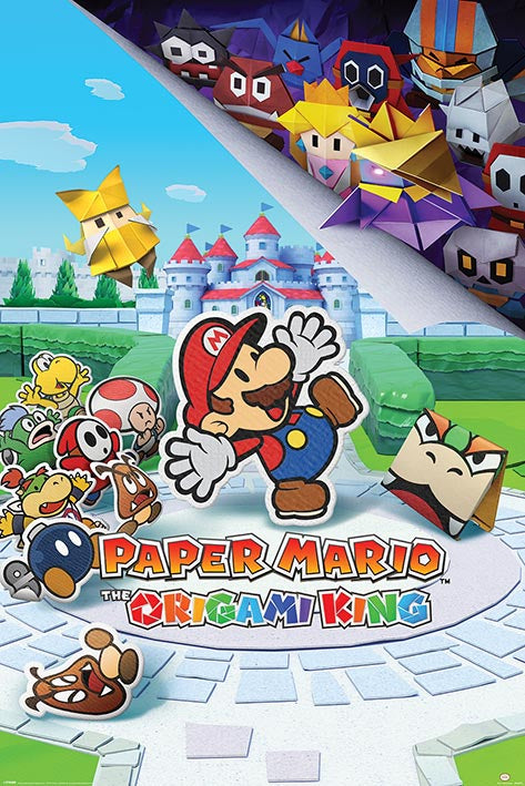 Paper Mario (Origami King) Poster