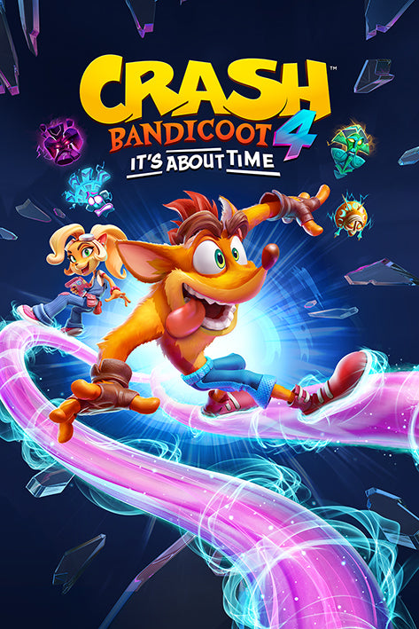 Crash Bandicoot 4 (About Time) Poster