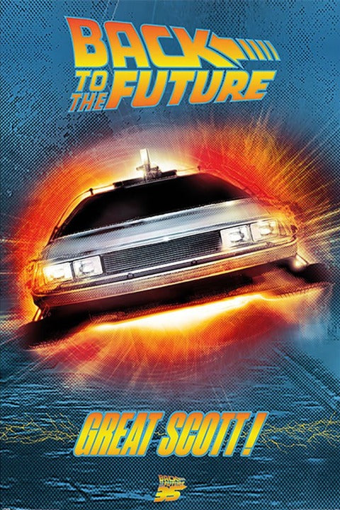 Back To The Future (Great Scott) Poster