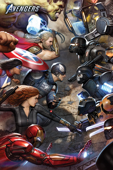 Avengers Gamerverse (Face Off) Poster