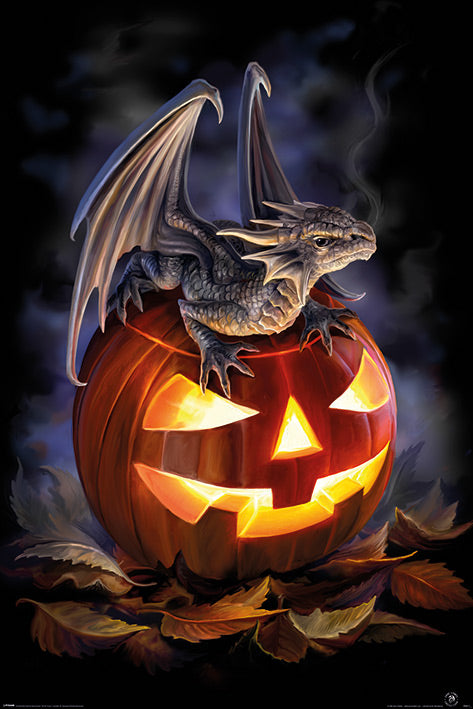 Anne Stokes (Trick Or Treat) Poster