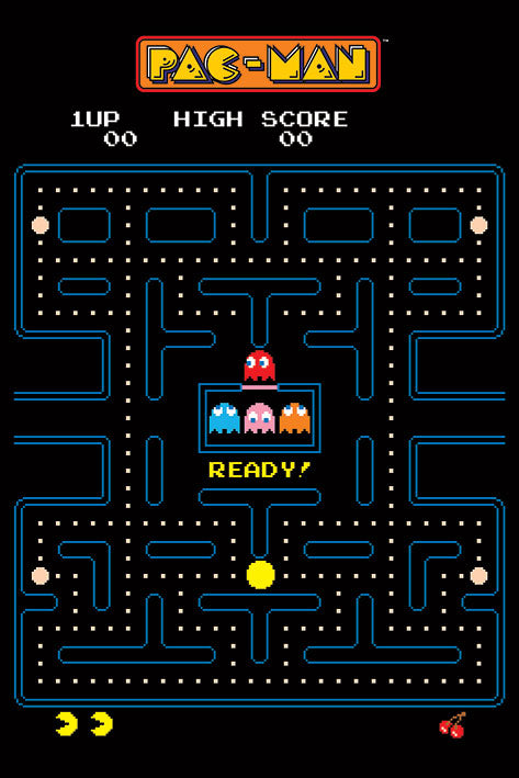 Pac-Man (Maze) Poster