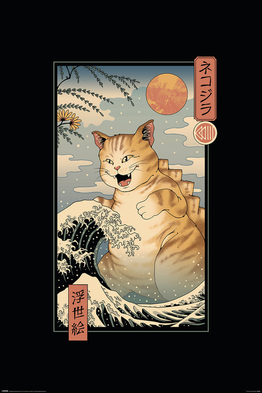 Vincent Trinidad (Catzilla Ukiyoe) Poster