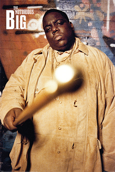 Notorious BIG (Cane) Poster