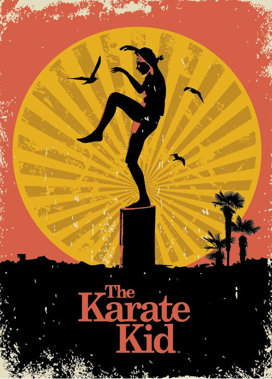 Karate Kid (Sunset) Poster