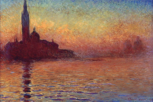 Monet (San Giorgio Maggiore at Dusk) Poster