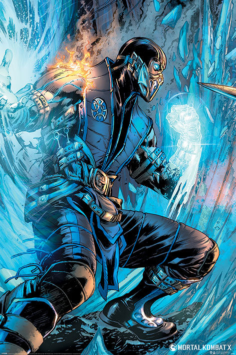 Mortal Kombat (Sub Zero) Poster