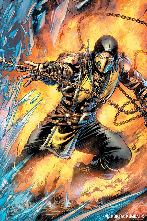 Mortal Kombat (Scorpion) Poster