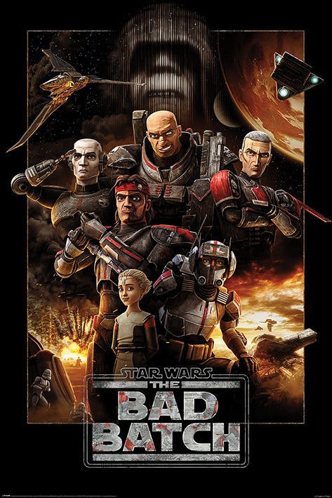 Star Wars: The Clone Wars (The Bad Batch) Poster