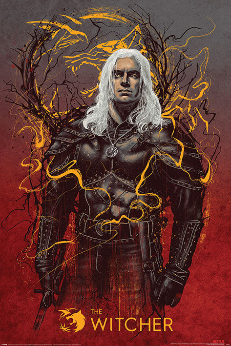 Witcher (Geralt the Wolf) Poster
