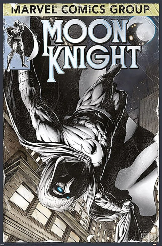 Marvel Moon Knight (Comic Book Cover) Poster
