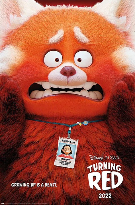 Turning Red (Red Panda Mei) Poster