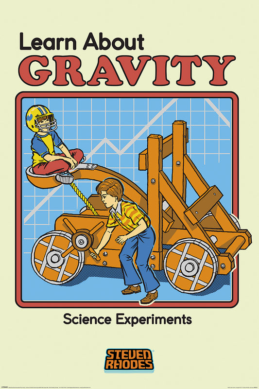 Steven Rhodes (Learn About Gravity) Poster