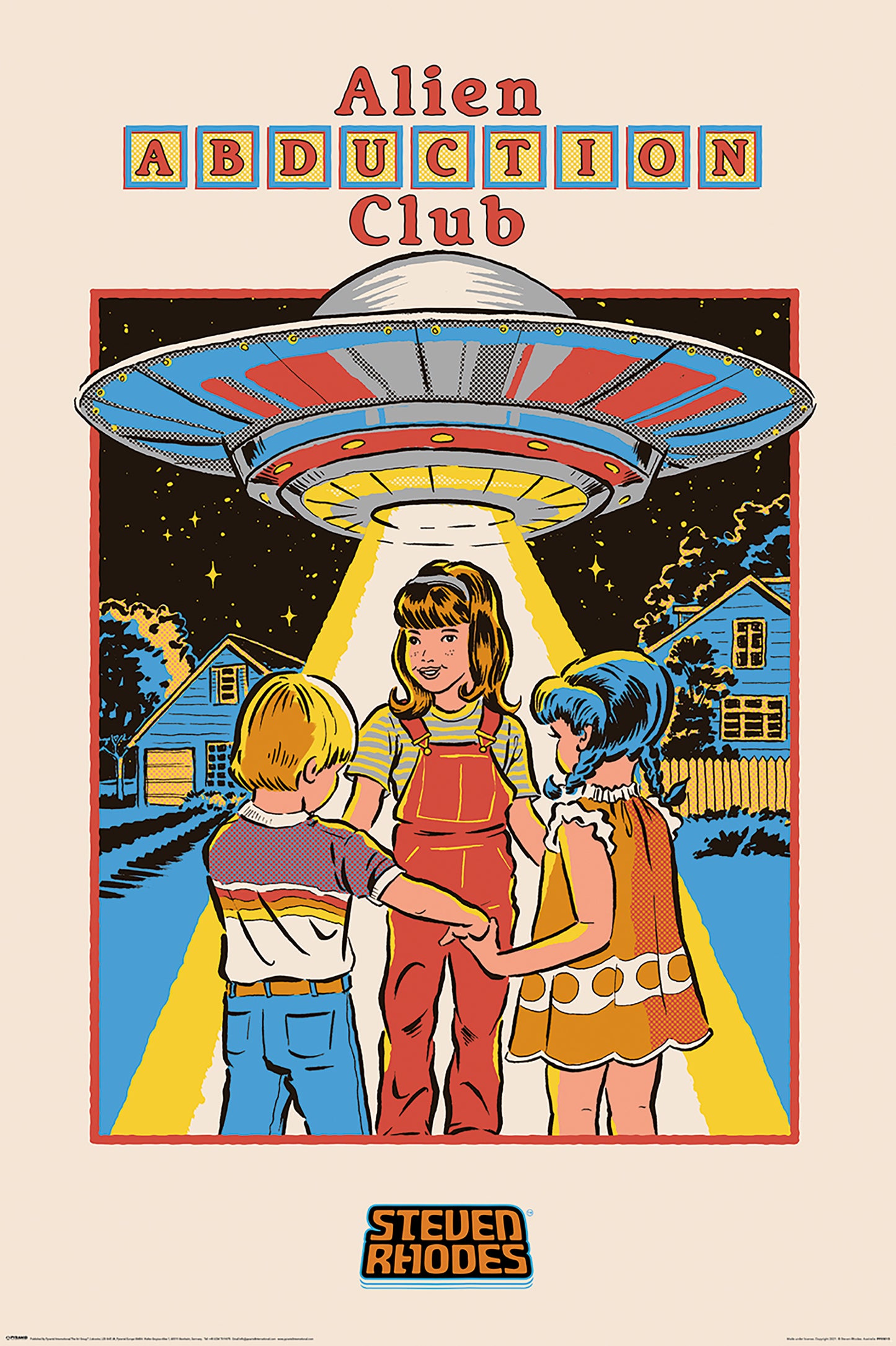 Steven Rhodes (Alien Abduction Club) Poster