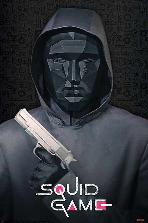 Squid Game (Mask Man) Poster