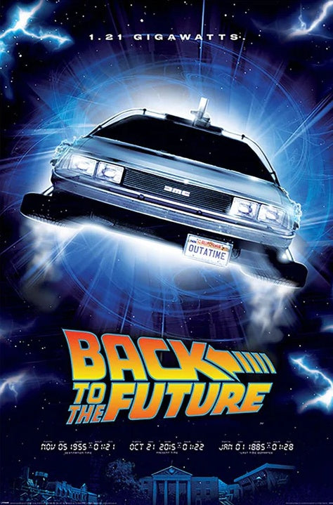 Back To The Future (1.21 Gigawatts) Poster