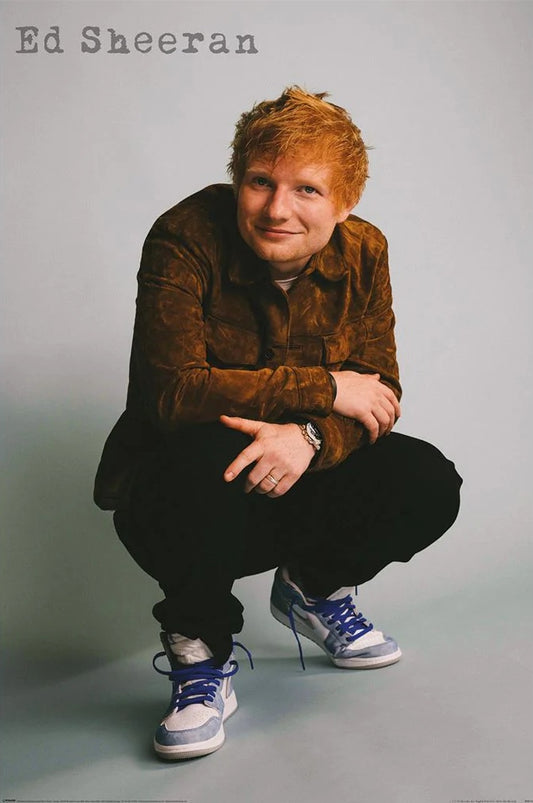 Ed Sheeran (Crouch) Poster