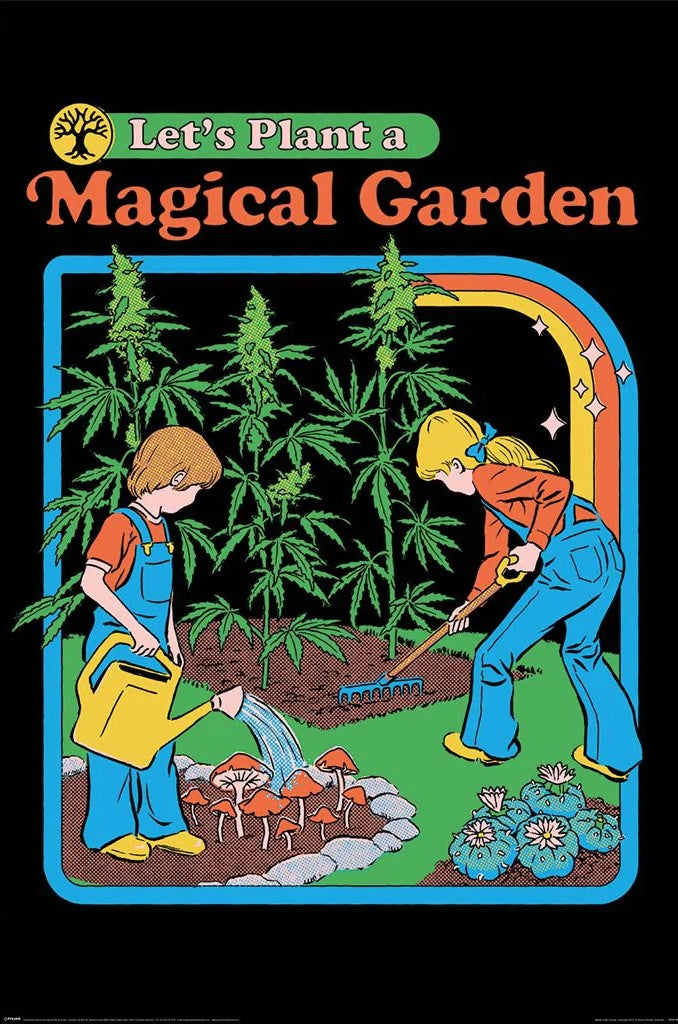 Steven Rhodes (Let's Plant A Magical Garden) Poster